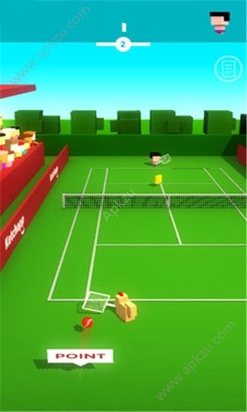方块网球游戏图1