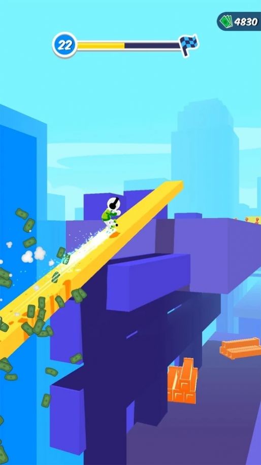 火柴人滑板英雄游戏中文安卓版  v0.1图5