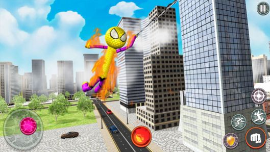 超级蜘蛛侠vs火柴人游戏最新安卓版  v1.0图3