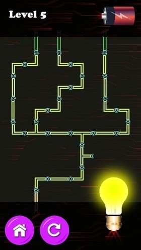 灯泡拼图线游戏图3