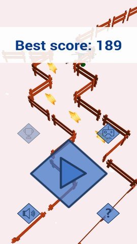 蜿蜒滑雪游戏最新安卓版  v0.8图3