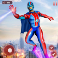 飞行英雄拯救城市游戏