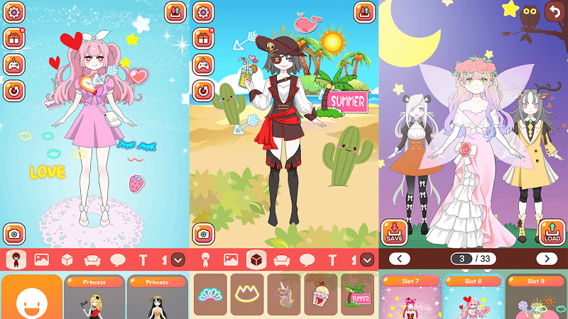 耀眼的公主打扮起来图3