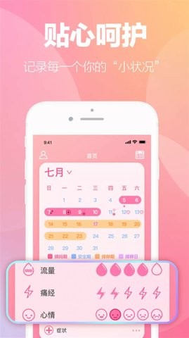掌上暖心安全期助手app官方版  v1.0.0图2