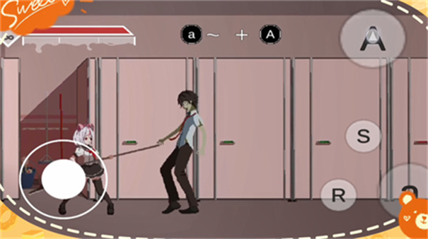 白毛少女大战僵尸官方版图1