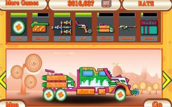 糖果加速山寨车游戏安卓汉化版  v1.1图1