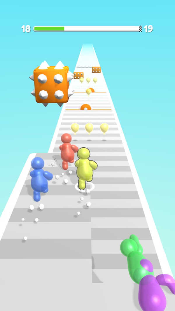 疯狂气球人跑酷游戏图2
