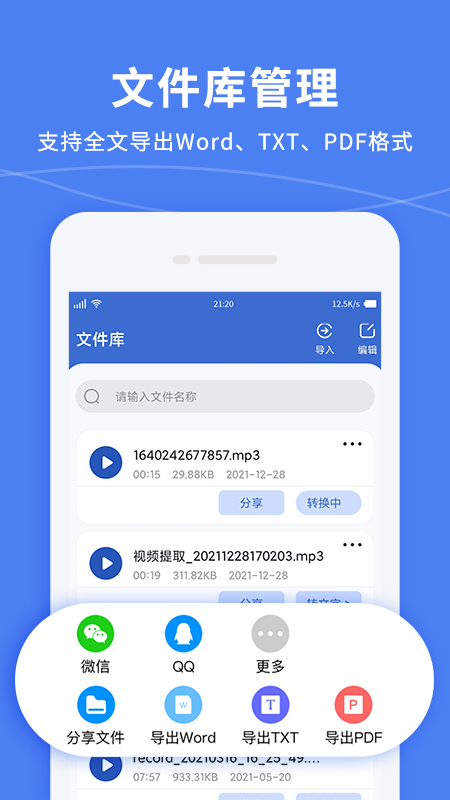语音转文字精准专家图1