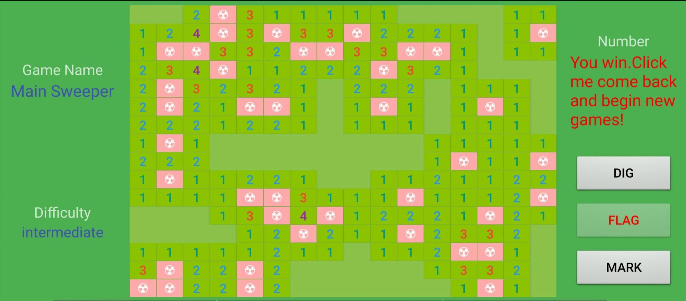 扫雷GH安卓中文版游戏 v1.0图1