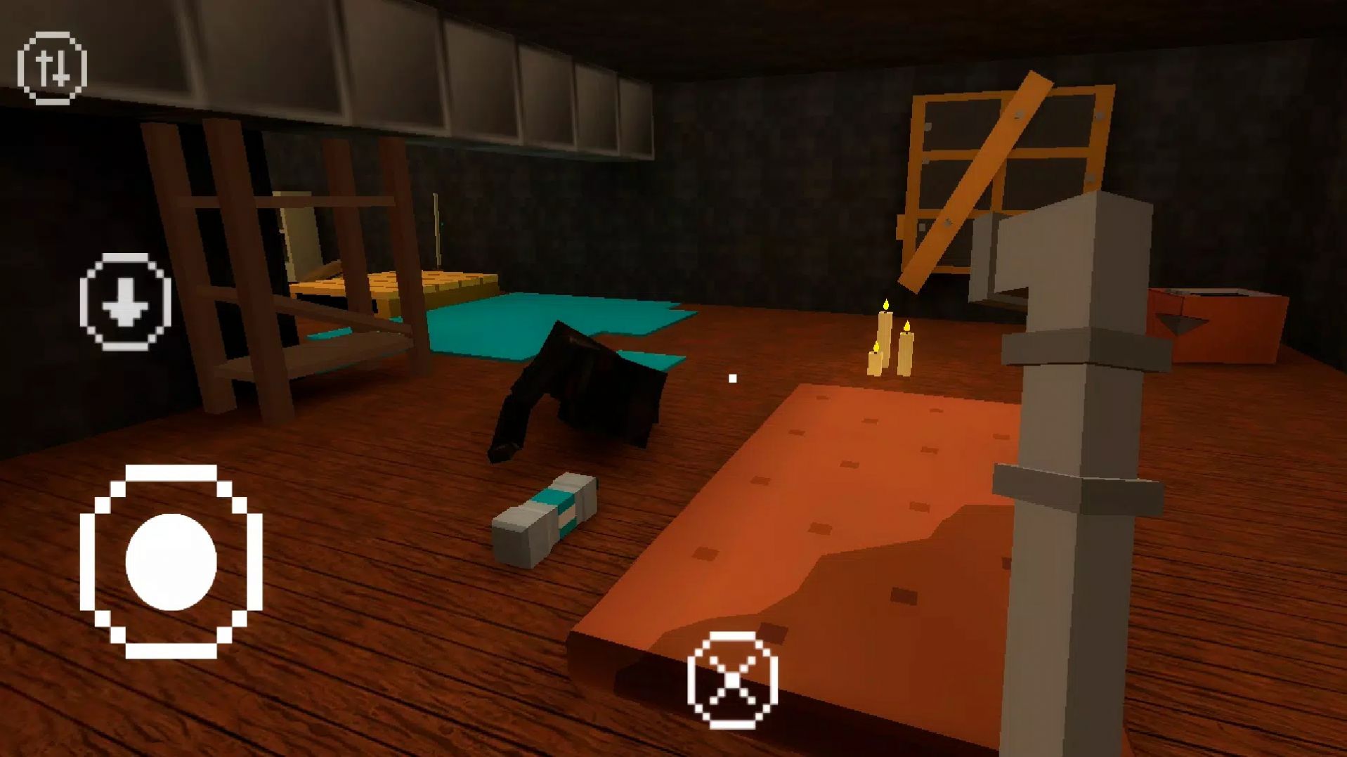 逃离方块老奶奶中文版游戏下载  v1.0.0图1