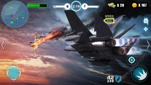 空中战争之雷霆射击钞票完整安卓版  v1.1.1图3