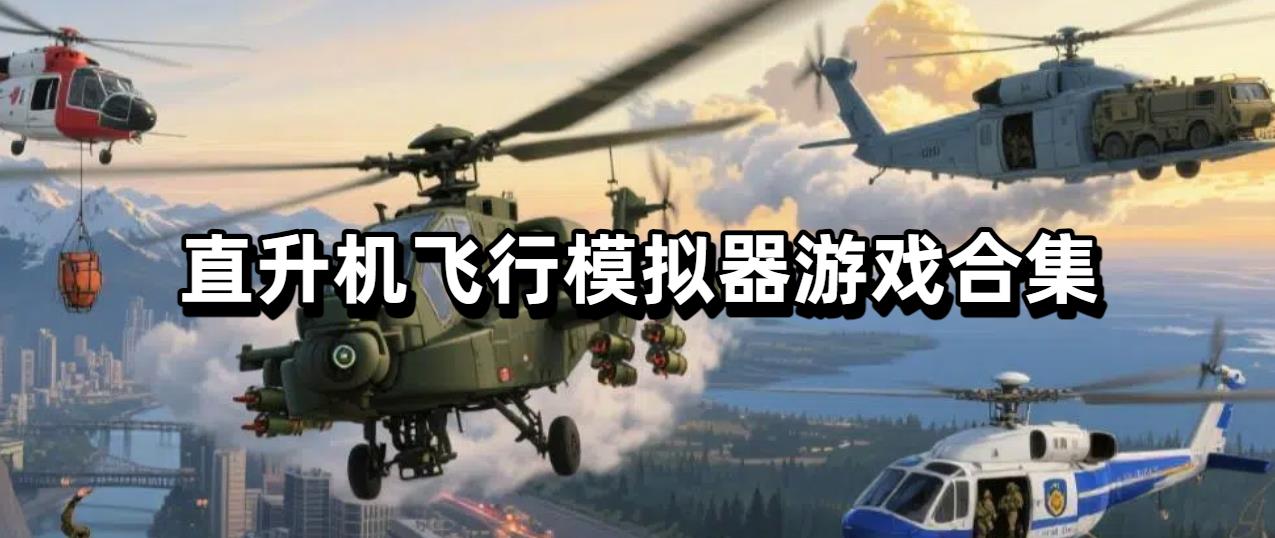直升机飞行模拟器游戏合集