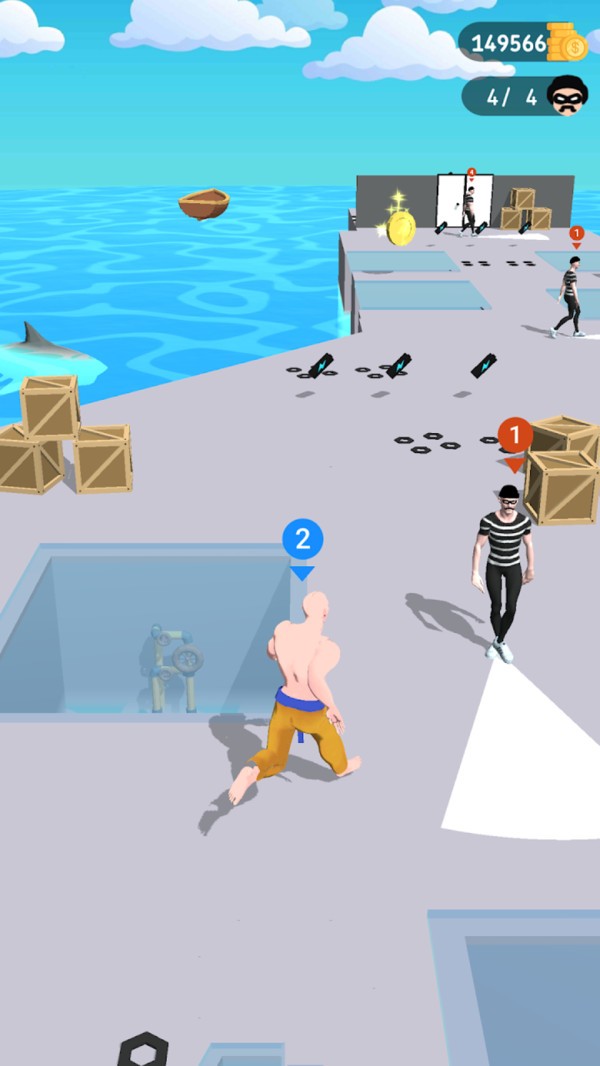 肌肉男疯狂酷跑游戏图2