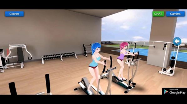 动漫女友模拟器游戏中文手机版  v3.8图2
