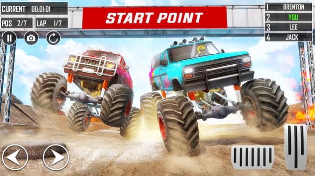 越野疯狂怪物卡车游戏安卓手机版  v1.0.9图4