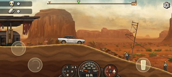 战车撞僵尸地牢免费版(EarntoDieRogue)图1