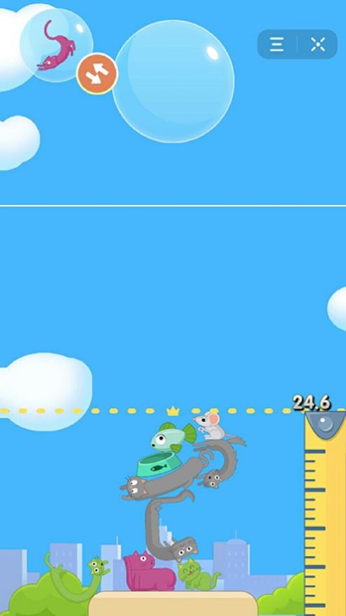 猫咪叠叠乐萌宅物语游戏图1