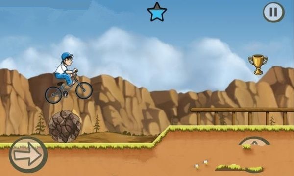 儿童自行车越野安卓版游戏下载（Bmx Kid）图片1