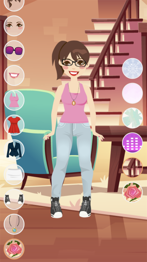 模拟高病娇换装女孩游戏图3