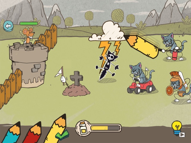 魔法画笔猫与老鼠游戏安卓中文版  v1.0.0图1
