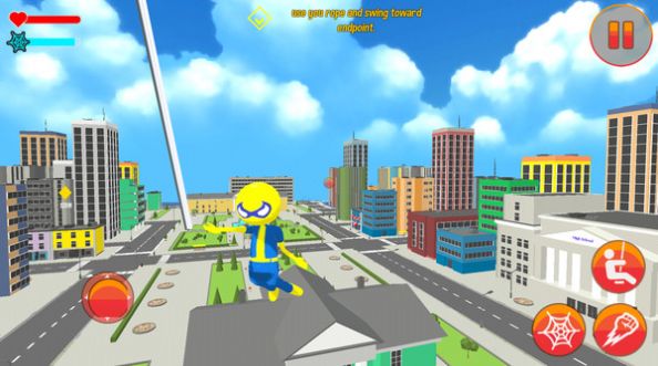 绳索火柴人英雄二游戏最新手机版  v1图4