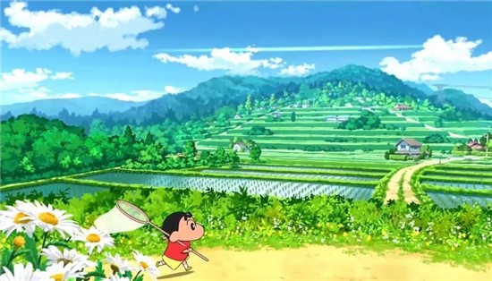 蜡笔小新煤炭镇的小白图3