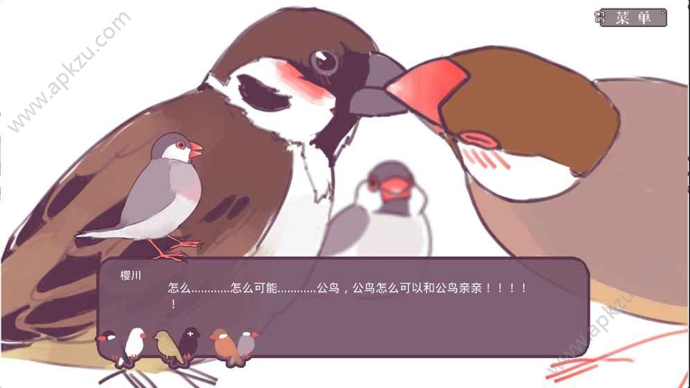 咕啾文鸟恋爱物语完整剧情安卓版  v4.00.00图1