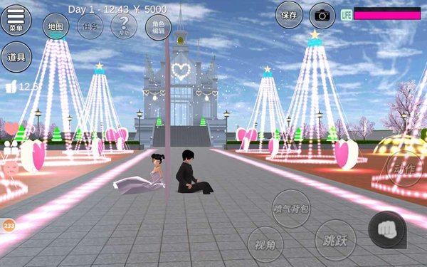 樱花校园模拟器233乐园联机版游戏下载  v2.64.0.1图3