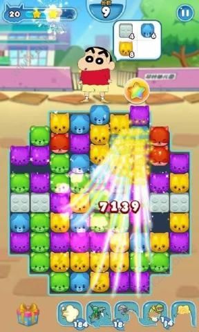 蜡笔小新点点消金币中文安卓版  v1.0图1