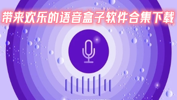 带来欢乐的语音盒子软件合集下载