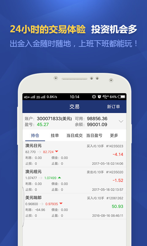 金道外汇投资官网版app下载  v1.4.2图3