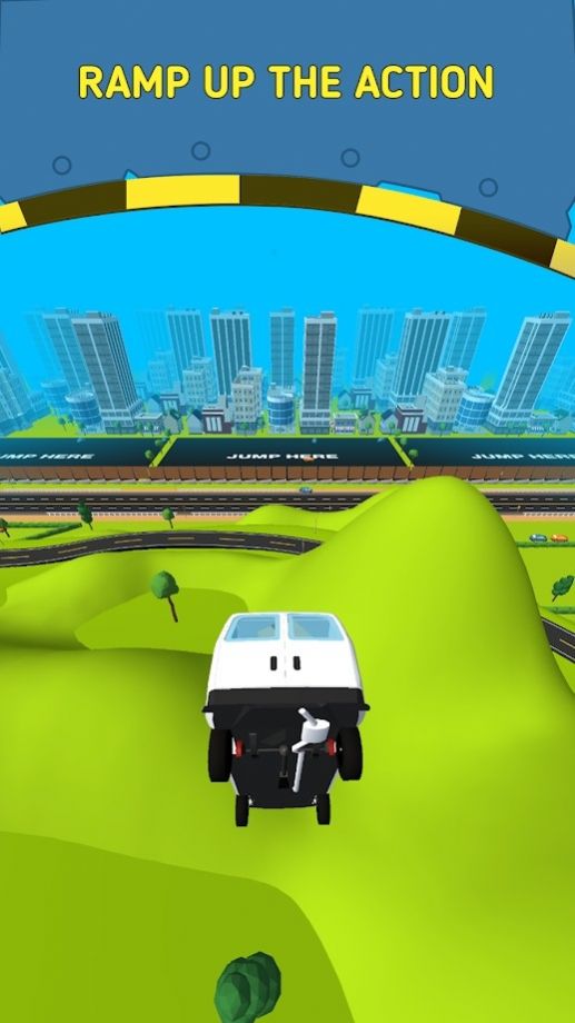 坡道汽车跳跃3游戏图1
