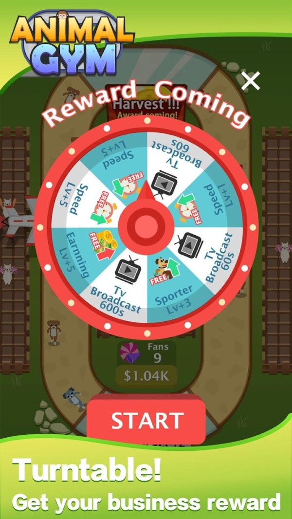 动物体育馆安卓中文版游戏  v1.0.4图1