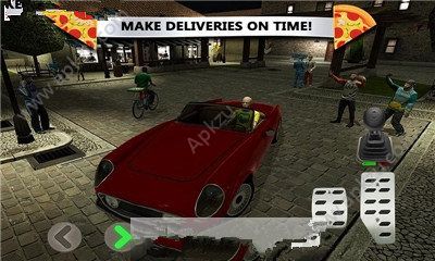 披萨外卖驾驶模拟器金币中文安卓版  v1.0图2