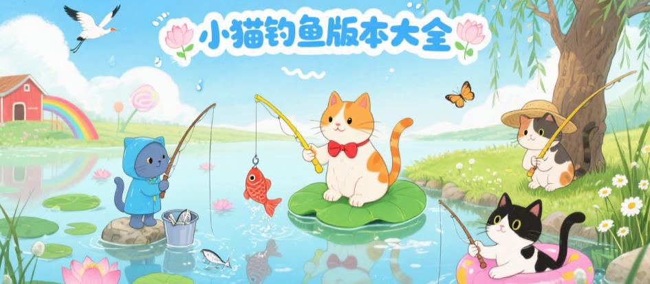小猫钓鱼版本大全