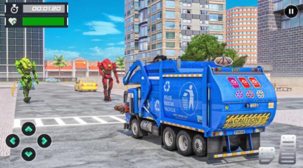 垃圾车机器人金币内偶安卓版  v1.0图1