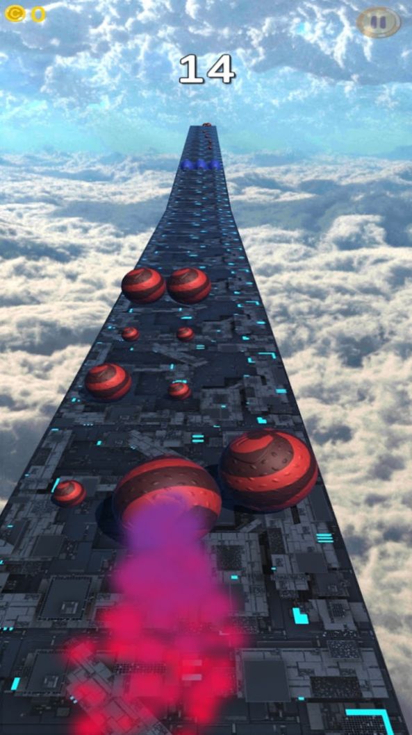 滚球无尽天空游戏安卓手机版  v0.9图3