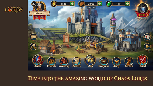 混沌领主战术RPG国服官方版  v1.10.0图1