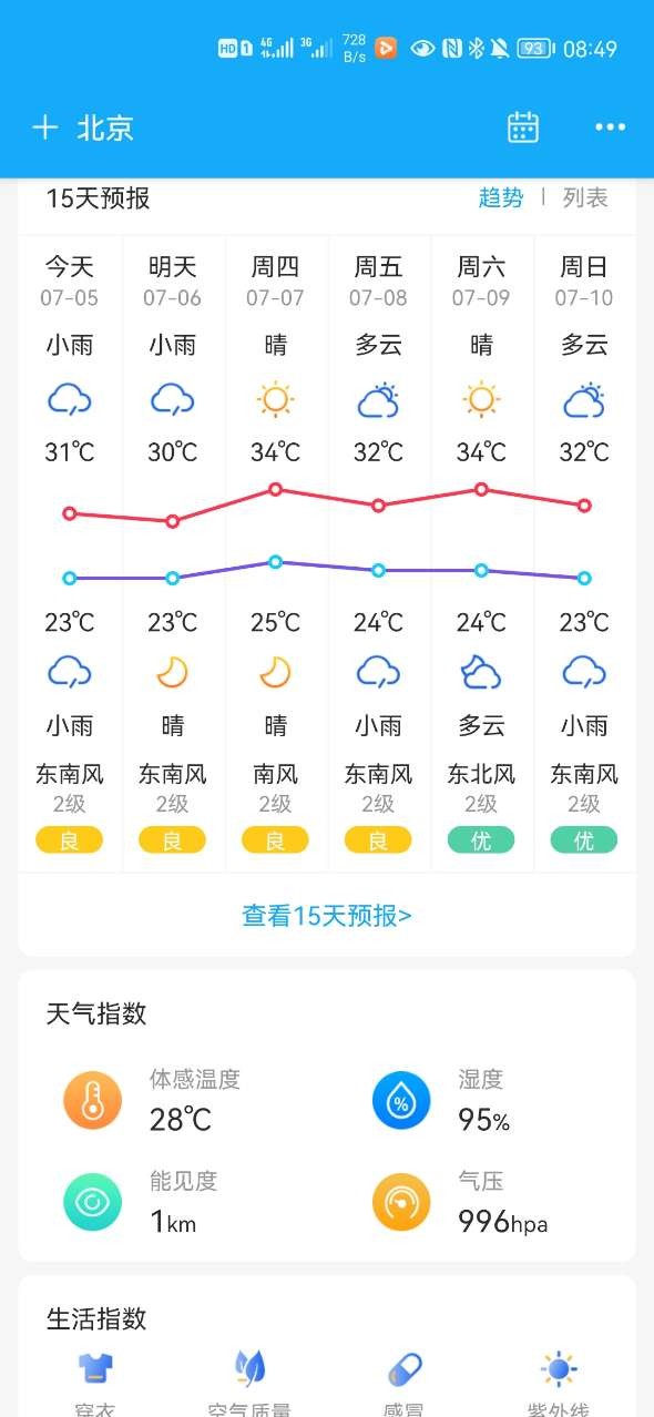 本地实况天气手机版图片2