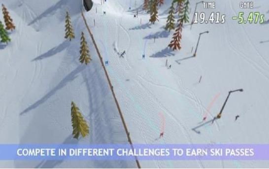 雪山中的滑雪殿堂游戏图2