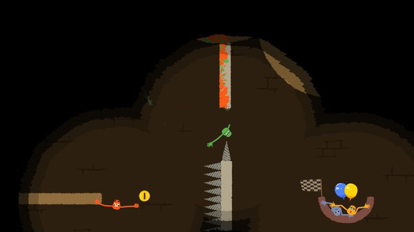 双人沙雕牵小手大冒险游戏图1