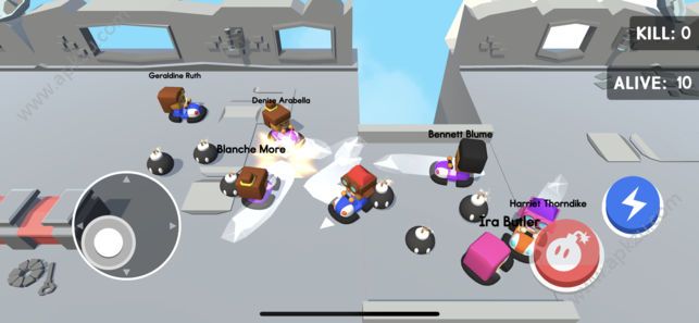 Bumper Kart.io游戏中文安卓最新版（保险杠卡丁车大作战）  v1.1图3