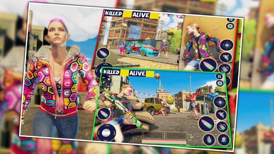 帮派野兽战斗破碎机游戏图6