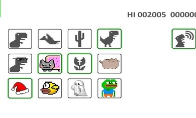 谷歌小恐龙版全皮肤安卓下载  v1.57图4