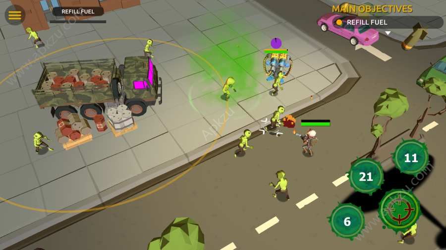 僵尸爆破队游戏中文版下载（Zombie Blast Crew）  v1.0.7图1