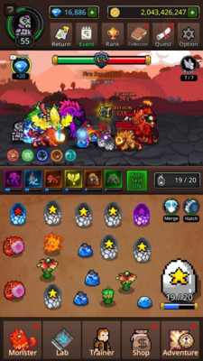 随机合成怪物游戏图1