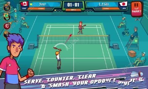 超级羽毛球手金币中文安卓版（SuperStickBadminton）  v1.0.2图2