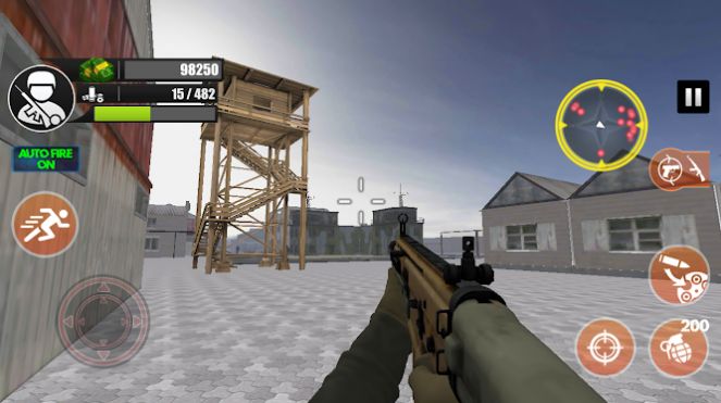 对抗动作射击游戏安卓中文版  v2.0图5