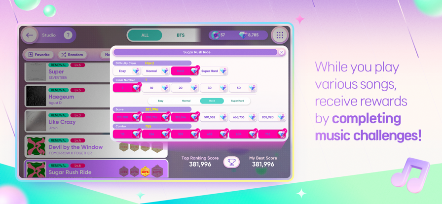 节奏蜂巢国际版图6