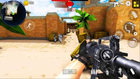 反恐突击队枪战射击游戏安卓版  v1.0图1